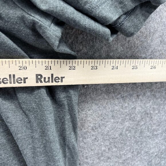 Nike Shirt Men Extra Large Gray Red Athletic Crewneck Swoosh Gym Just Do it - Picture 8 of 12